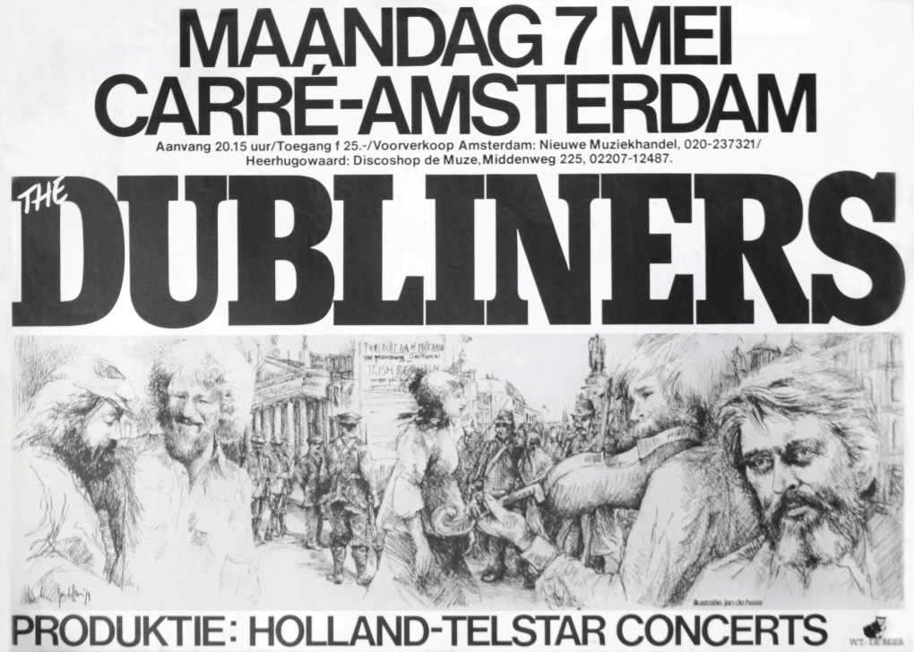 Poster concert The Dubliners