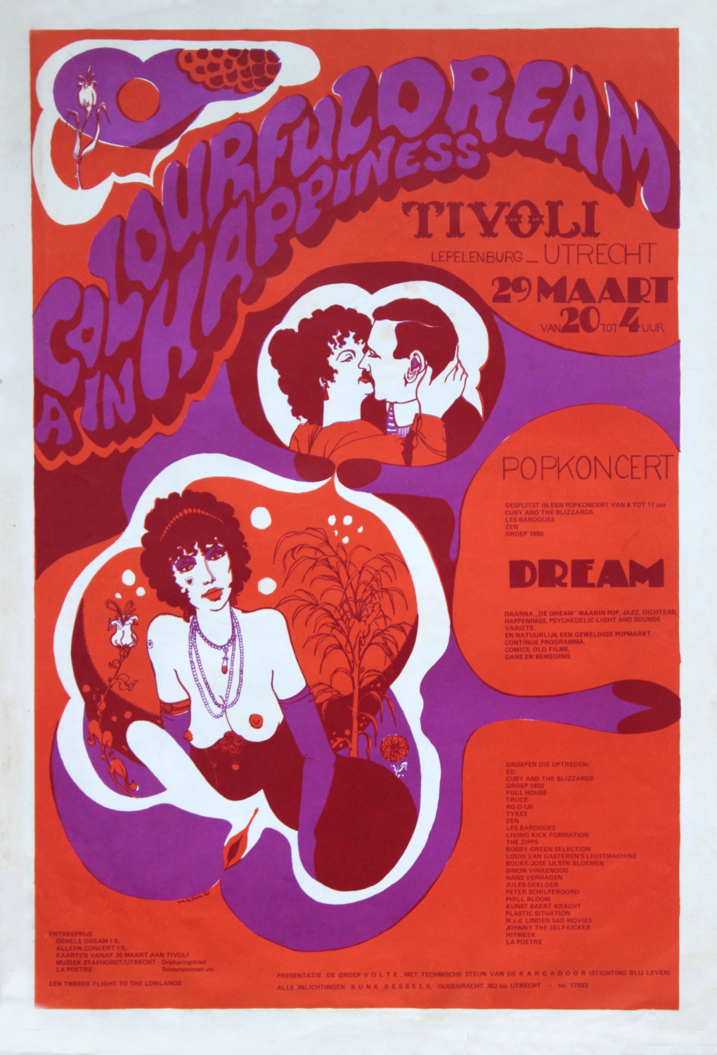 Poster "A Colourful Dream in Happiness